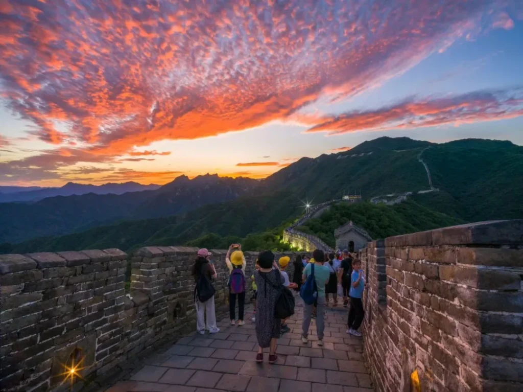 Mutianyu Great Wall at Sunset - 2