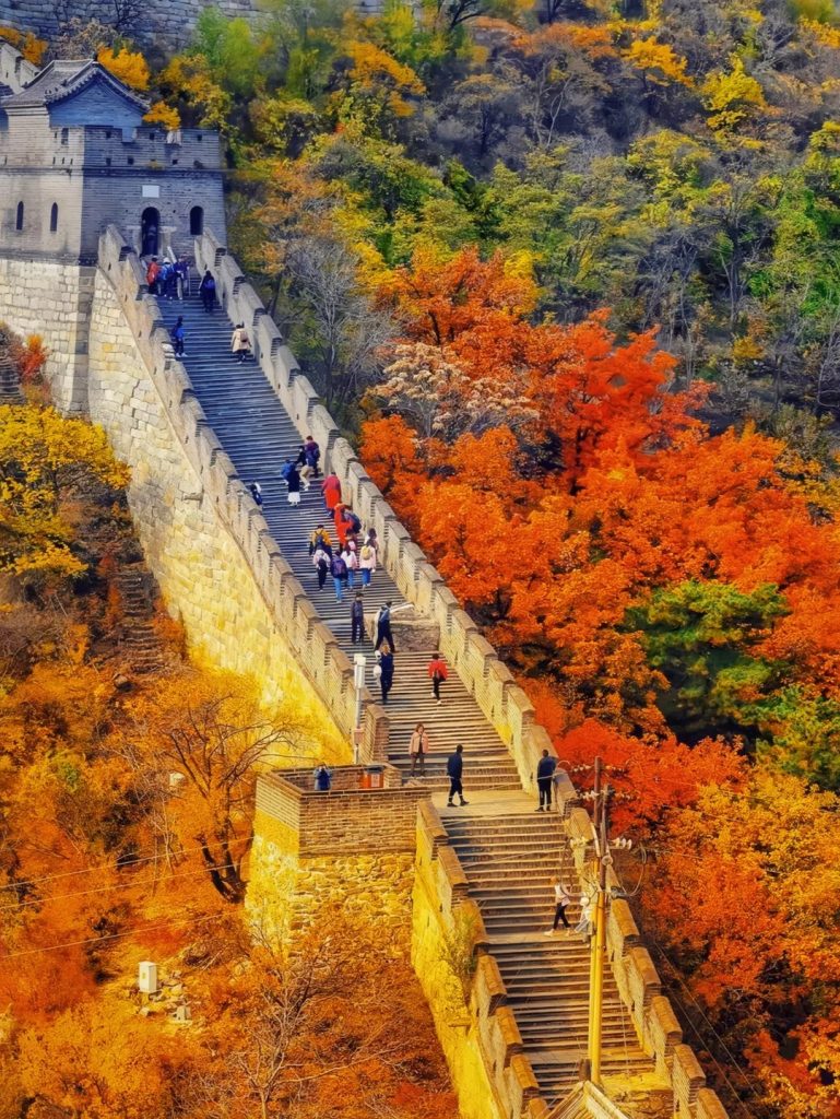 Mutianyu Great Wall in Autumn - 1