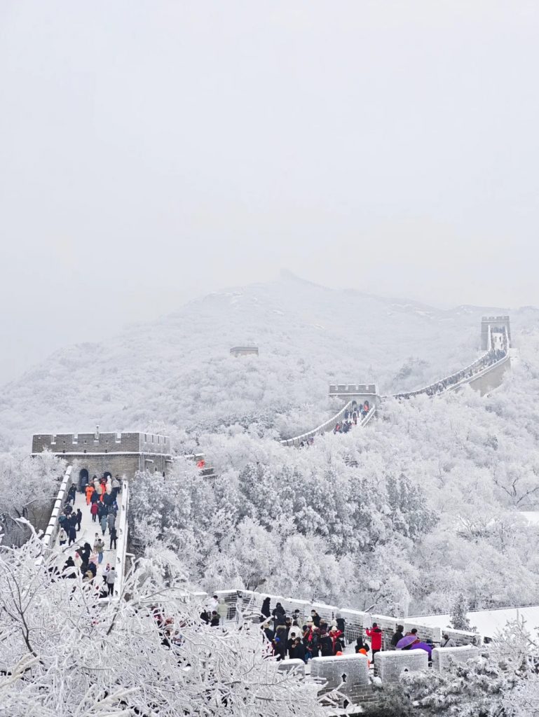 The Badaling Great Wall in Snow - 1