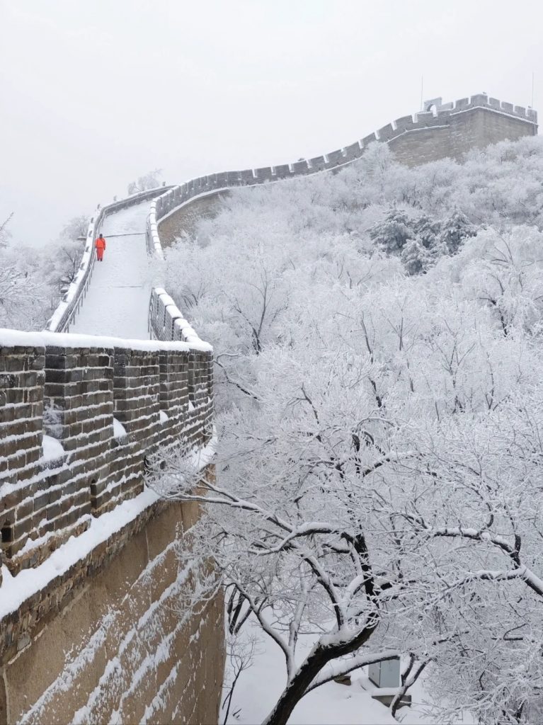 The Badaling Great Wall in Snow - 2