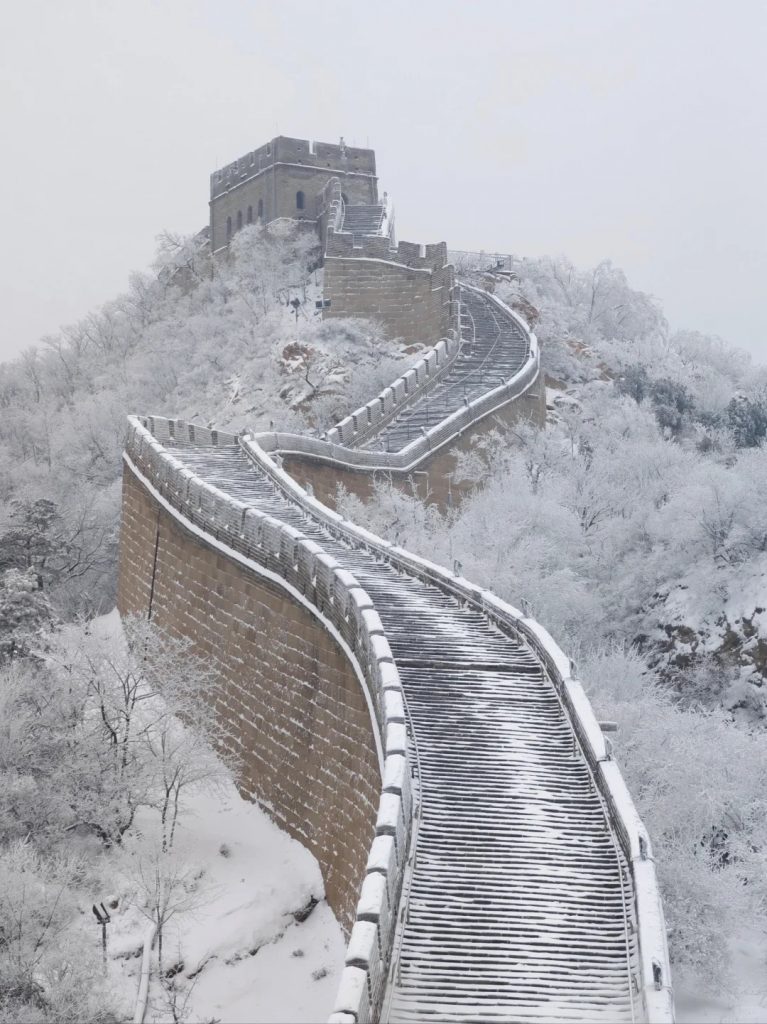 The Badaling Great Wall in Snow - 3