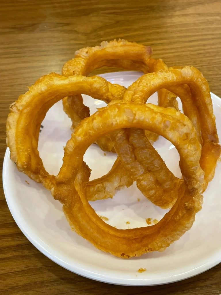 Crispy Fried Dough Rings