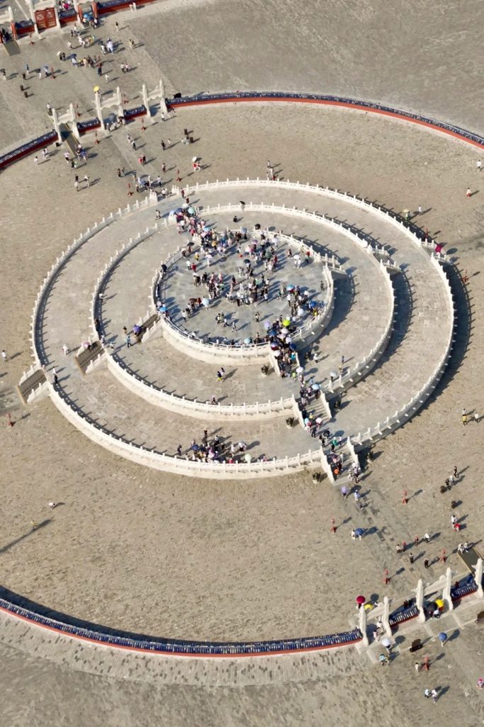 Overlooking the Circular Mound Altar(圜丘坛)