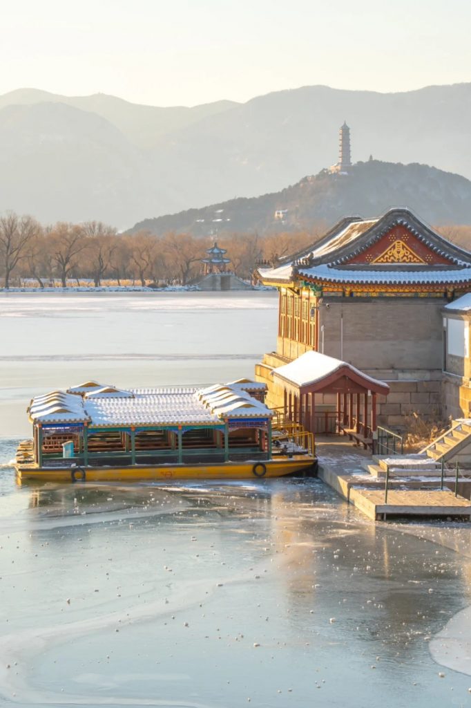 The Summer Palace in winter