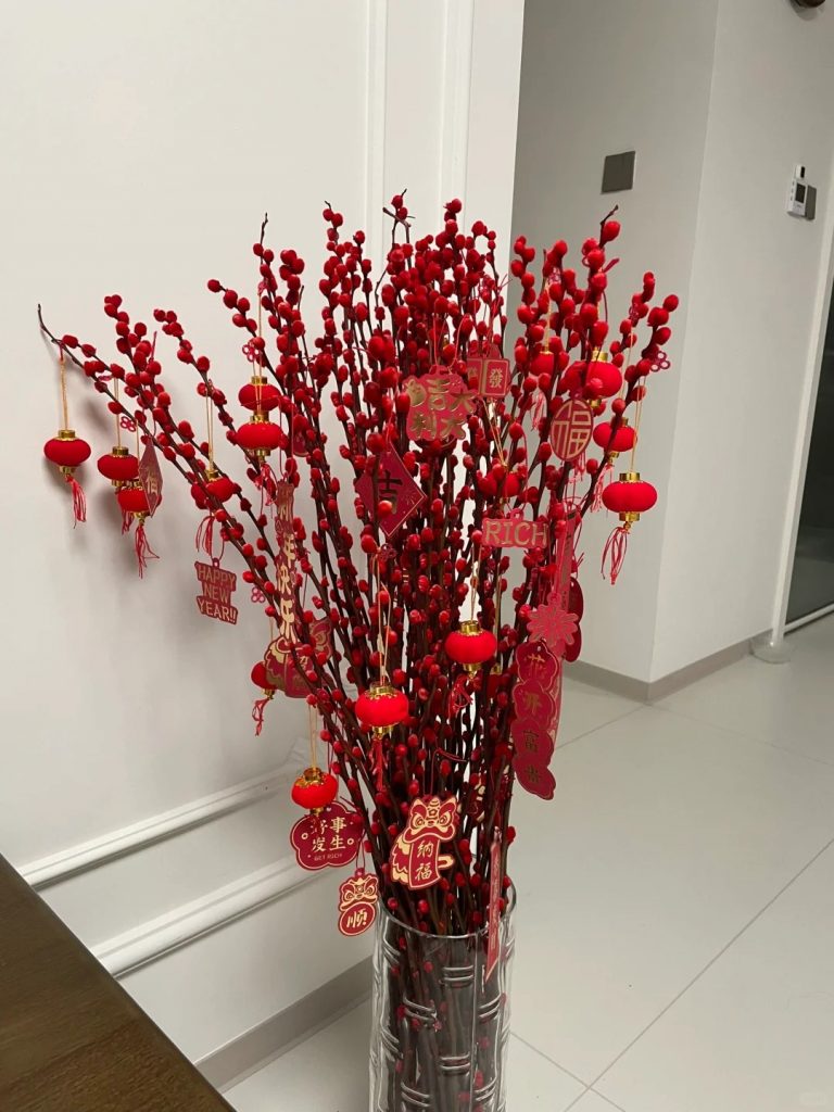 A festive bouquet