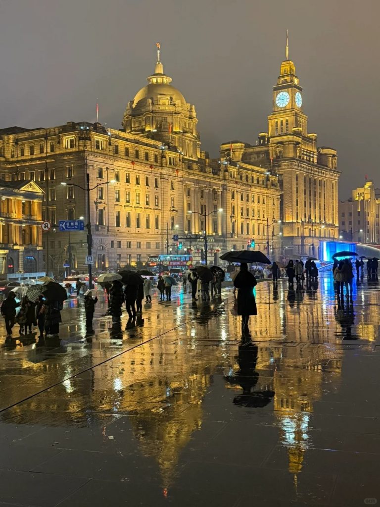 The Bund on a Rainy Day