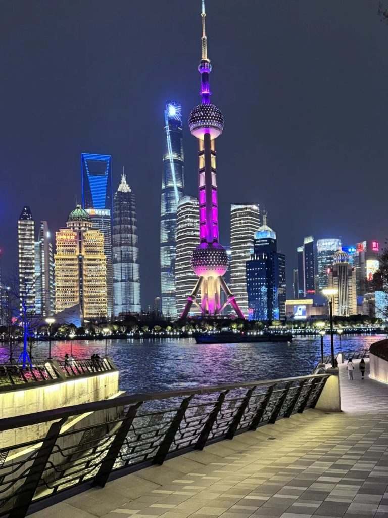 The Bustling Lujiazui on the Opposite Bank of the Huangpu River